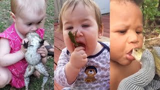 Do You Know Baby Can Eat Everything || Try Not To Laugh || Funny Baby Video 2021
