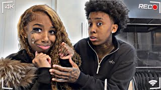 SAYING IM SORRY & FLINCHING HARD PRANK FIANCÉE 💍 * CUTE REACTION * 😍