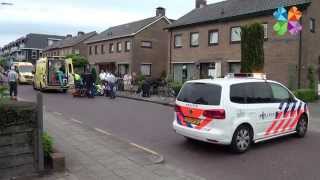 23 05 2014 Ongeval letsel Auto vs 2 fietsers Klaas Bosstraat Putten