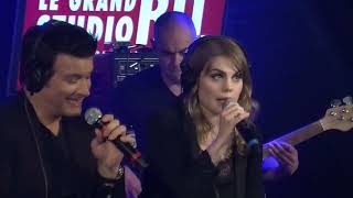 ROCH VOISINE & COEUR DE PIRATE   Hélène en live dans le Studio RTL   SOUS TITRAGE KARAOKE