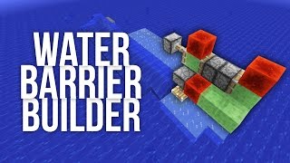 How to Build an Automatic AFK Barrier Builder in Minecraft