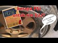 Cara pam tayar  yang betul size rim 8jj berapa psi??