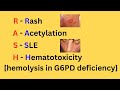 pharmacology sulfonamides mnemonics basic characteristics side effects