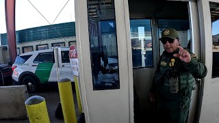 Slap Stick, U.S. Border Patrol Immigration Checkpoint Refusal, Sierra Blanca, Texas, 27 January 2024