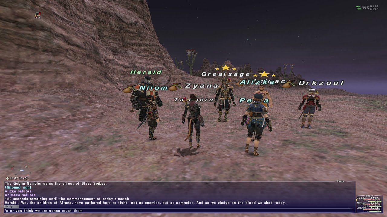 Final Fantasy Xi Ballista 60 Cap Pvp Asura Server 8 6 2021 Youtube