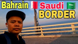 Road Experience from Bahrain and Saudi Border going to AL-Khobar, A 25 Kilometers Bridge Pinoy KSA.