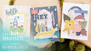 Spellbinders September 2020 Card Kit of the Month – Whimsical Forest