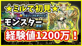 【パズドラ】極練の闘技場初見チャレンジ！ミルでサクサククリア…のつもりがトロトロ進んだだけだった。【実況】