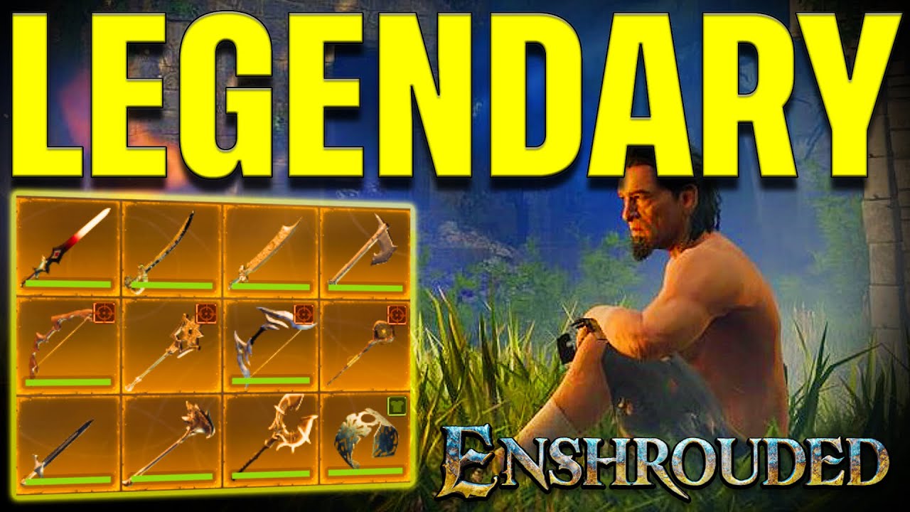 Enshrouded: BEST LEGENDARY Weapons/Armor FARM! - YouTube