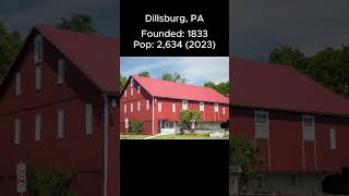 Random US Towns: Dillsburg, PA #shorts