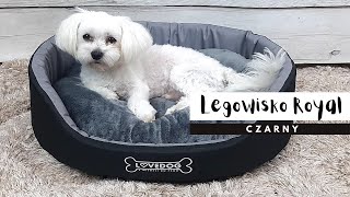 Legowisko dla psa Royal marki LOVEDOG | kolor czarny