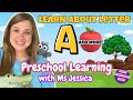 FUN Preschool Learning with MS JESSICA | Learn Letters