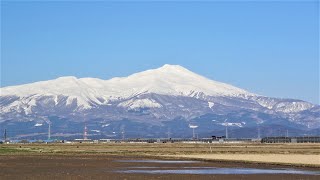 鳥海山 山麓｜空撮｜４K