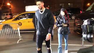 Kendall Jenner And Ben Simmons Head To Dinner At Zuma restaurant