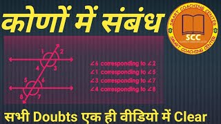 कोणों में संबंध/ MP Police/ NDA/CDS/AFCAT/IMPORTANT FOR ALL CLASSES