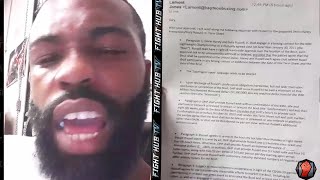 GARY RUSSELL JR TO DEVIN HANEY "STOP PLAYING!" SHOWS OFF FIGHT CONTRACT! TELLS HIM MAKE FIGHT HAPPEN