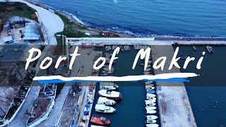 The port of Makri village in Evros (Greece) | Λιμάνι της Μάκρης, Αλεξανδρούπολη (Έβρος)| DJI Mini2