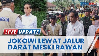 Meski Masih Rawan Bahaya, Presiden Jokowi Pilih Lewat Jalur Darat Tinjau Lokasi Gempa Cianjur