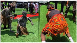 Ghana And Nigeria showcase their rich cultural heritage! At New IGP Yohonu Mum’s Funeral