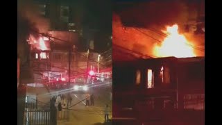 Inquilinato de venezolanos se incendió en barrio Bonanza de Bogotá - Ojo de la noche