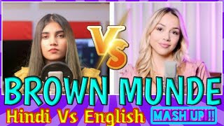 Browm Munde Hindi And English | Aish Vs Emma Heesters | Brown Munde Aish | Brown Munde Emma Heester