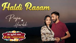 🔴LIVE || Haldi || Pooja \u0026 Hardik || 16-FEB-2025 || Dholasan || By Prem Studio Live