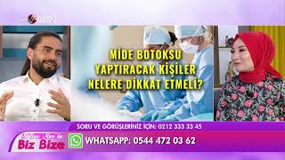 Mide Botoksu İstanbul - Dr. Ahmet Bekin | BEYAZ TV'de yanıtlıyor...