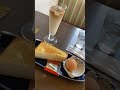 【モーニング】珈琲館きらら アイスカフェオレ u0026モーニングセット