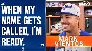 Mark Vientos on being called up to the Mets for the second time this season | SNY