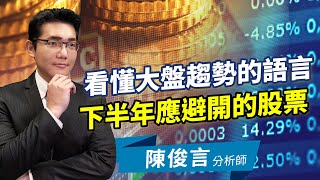 2020.04.23 股市照妖鏡 陳俊言分析師【看懂大盤趨勢的語言 下半年應避開的股票】