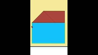 How to draw house using python program #smile #smiley #drawing #draw #python #triangle