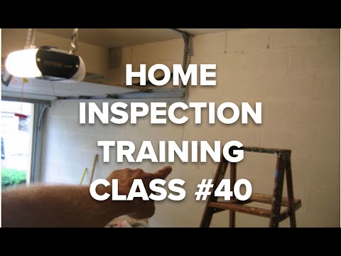 Home Inspection Training Class 40 Youtube