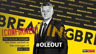 Breaking News CONFIRMED - Ole Gunnar Solskjaer FIRED Finally After 5 hours Of Loosing To Watford
