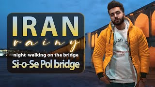 IRAN isfahan 2023 - Si-o-Seh Pol Bridge - largest hydraulic structure in Iran - walking vlog ایران