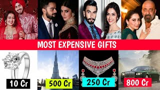 15 Most Expensive Wedding Gifts Of Bollywood Actresses