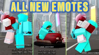 ALL NEW EMOTES | Cursed Arena