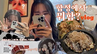 Daily Vlog, 합정에서 뭐함?🤓취향 루트:) | 메종 키티버니포니, 프레임상수, 카페 비하인드, 오코노미 맛집까쥐😋