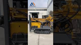 MWX200 rubber crawler water well drilling rig prepare for loading