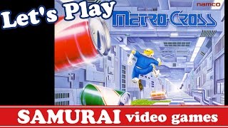 【ゲーム実況】メトロクロス|Metro Cross(NES/NAMCO) #ktanshi