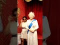 Queen Elizabeth wax statue @Madam Tussaurds London-funny video 7 #queen #queenelizabeth #london #uk