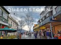 Queenstown City Centre Walk June 2023 4K | On A Rainy Day | South Island | New Zealand Walking Tour