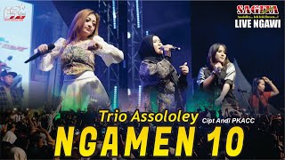 Eny Sagita Ft Shinta Arsinta Ft Indri Ananda - Ngamen 10 | Dangdut (Official Music Video)