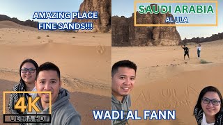 [4K] Amazing Place in Al Ula, Saudi Arabia - Wadi Al Fann