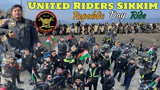 UNITED RIDERS SIKKIM || FIRST RIDE AND CLEANLINESS DRIVE CONDUCTED AT TAREYBHIR , NAMCHI SIKKIM.