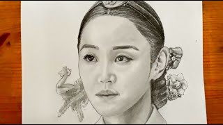 철인왕후 신혜선 손그림 그리기 - Drawing Mr. Queen Shin Haesun