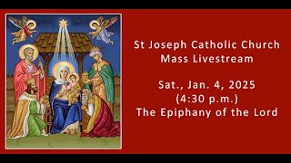 St. Joseph Church Livestream (Sat., Jan. 4 , 2025)