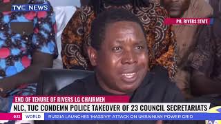 NLC, TUC Condemn Police Takeover of 23 Council Secretariats