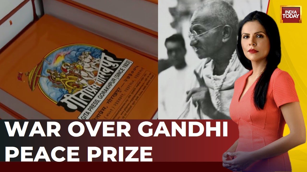 War Over Gandhi Peace Prize: BJP Vs Congress Over Gandhi Peace Prize ...