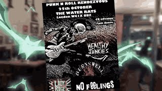 HEALTHY JUNKIES - THEFT (PUNK'N'ROLL RENDEZVOUS, WATER RATS, LONDON, 25.10.2023)