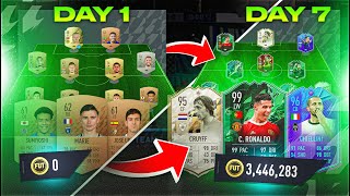 What's the Best Team you can make in 7 Days on FIFA 22?